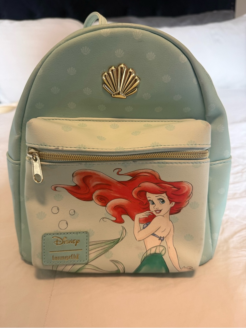 Loungefly Disney The Little Mermaid Ariel and Shells Mini Backpack